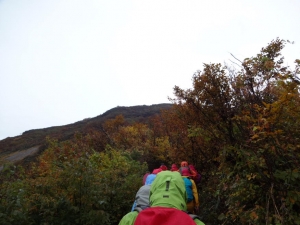 雨の八海山・地蔵岳（１／２）