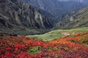紅葉の谷川岳（２／２）